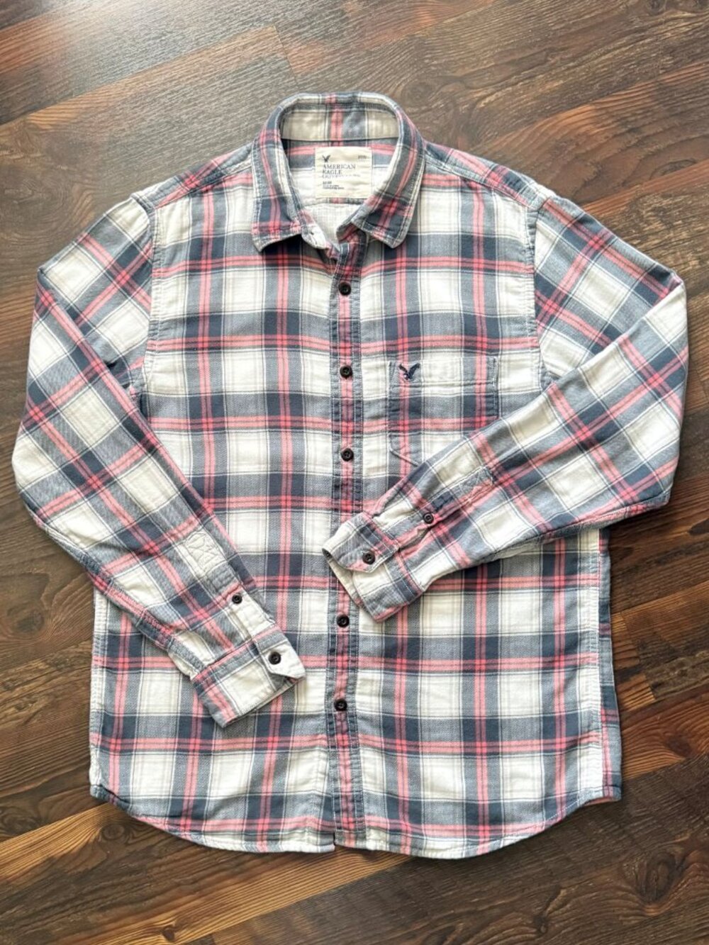 American Eagle Outfitters Boyfriend Fit Plaid Flannel